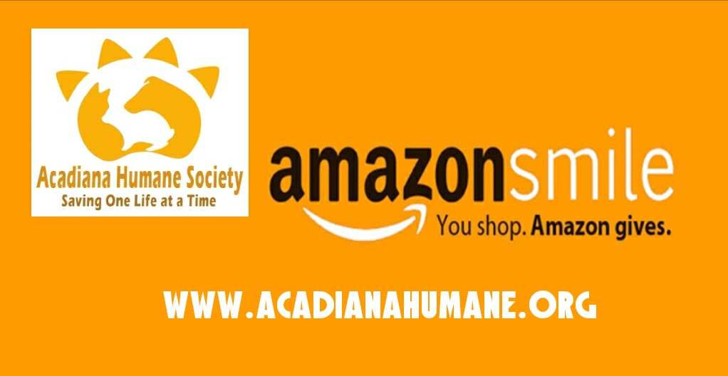 Shop Amazon.com with Acadiana Humane Society!